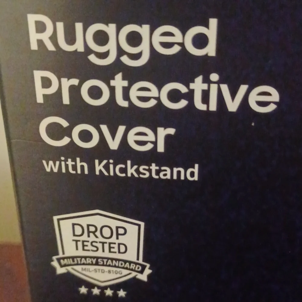 Samsung Black Rugged Protective Cover & S-View Flip Cover Lot of 2 New